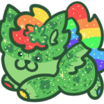 Rainbowstorm Renaissance Moxyn Plushie