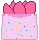 Pink Rainbow Pixyn Plushie Baggie