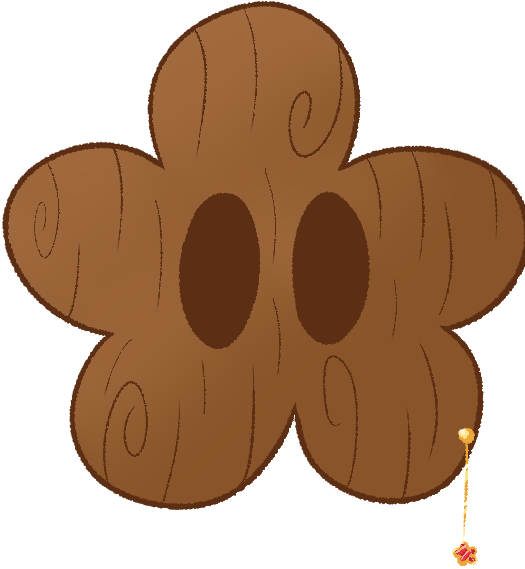 Flower-Shaped Mask